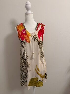 Passport Sleeveless Floral Tunic